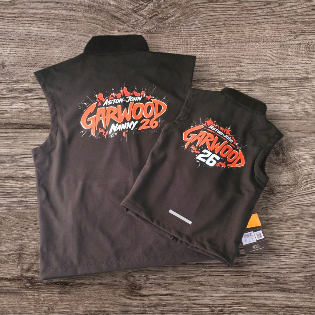 Custom Kids Softshell Gilet – Personalised Motorsport Wear