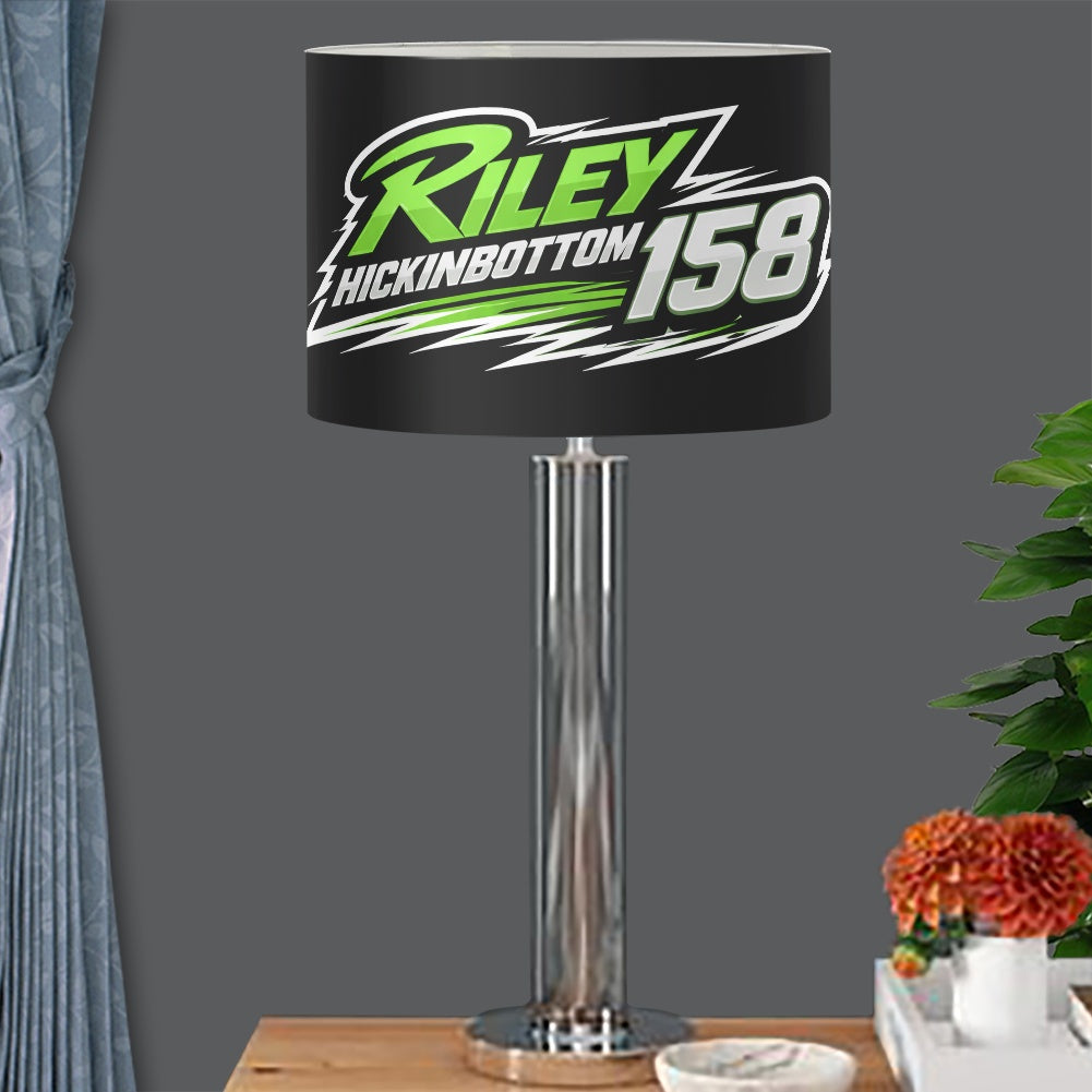 Custom Kids Racing Lamp Shade – Personalised Motorsport Bedroom Light.