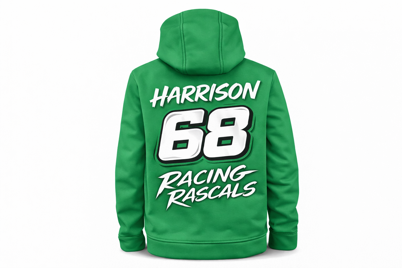 Custom Kids Hooded Soft Shell Coat – Personalised Motorsport.