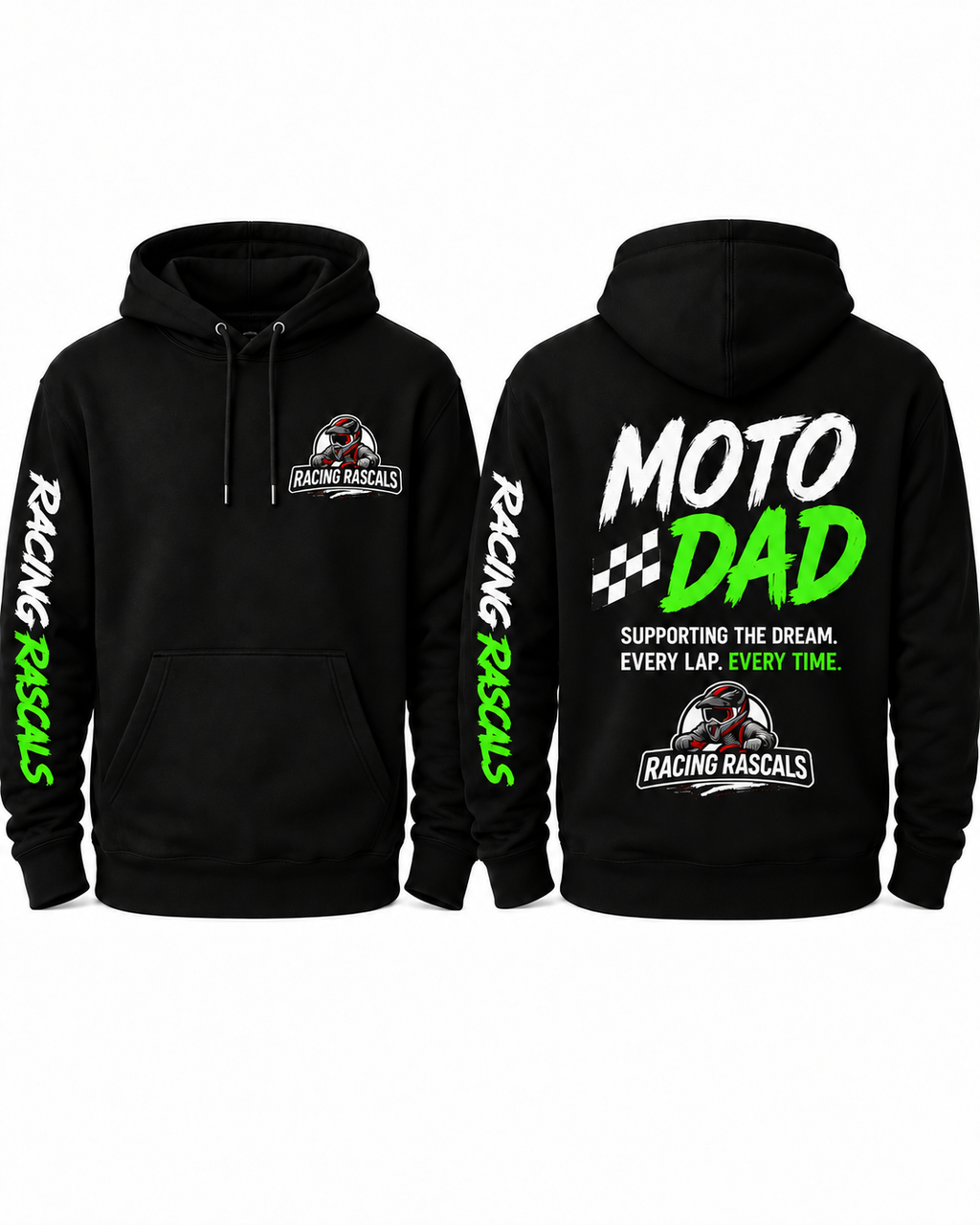 Moto Mum & Dad Hoodie Bundle – Racing Rascals