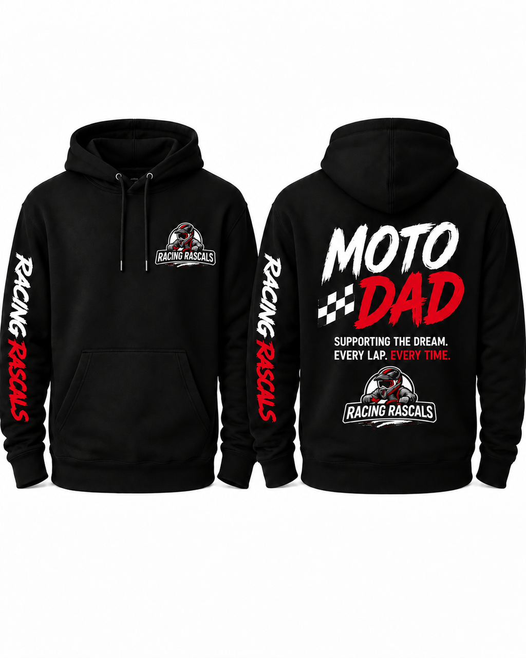 Moto Mum & Dad Hoodie Bundle – Racing Rascals