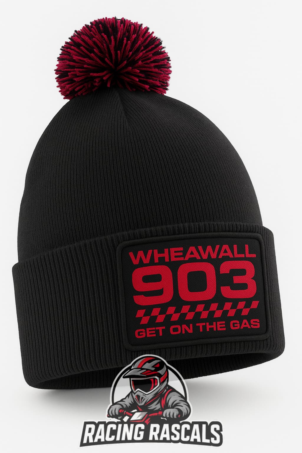 Custom Kids Motorsport Beanie Hat – Personalised Racing Design