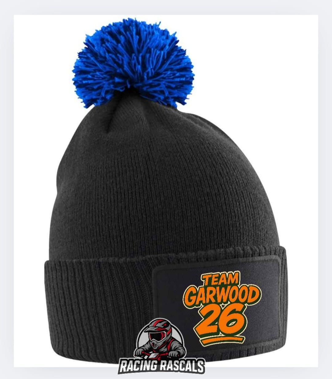 Custom Kids Motorsport Beanie Hat – Personalised Racing Design