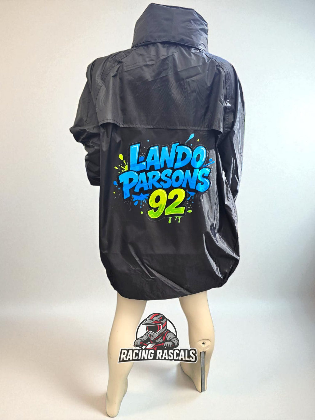 Custom Kids Lightweight Waterproof Over Jacket