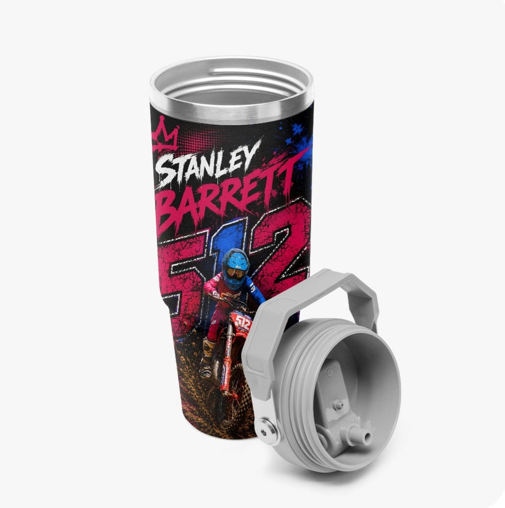 Custom Kids Racing Tumbler – Personalised Motorsport Design