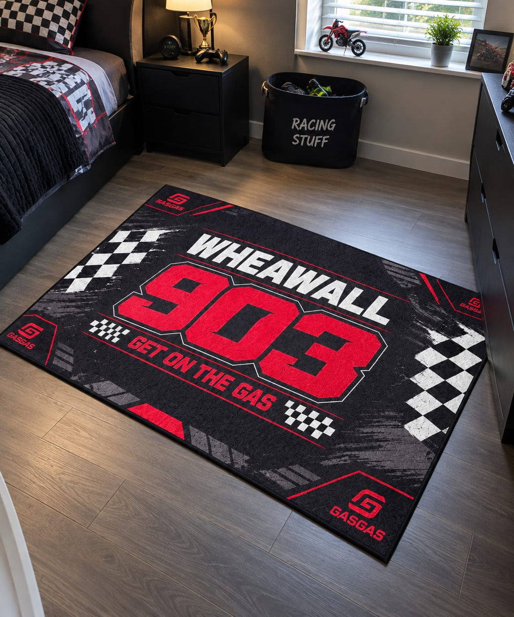 Personalised Motorsport Rug – Fully Customisable | Racing Rascals