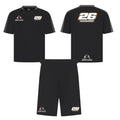 Custom Kids Racing T-Shirt & Shorts Set.