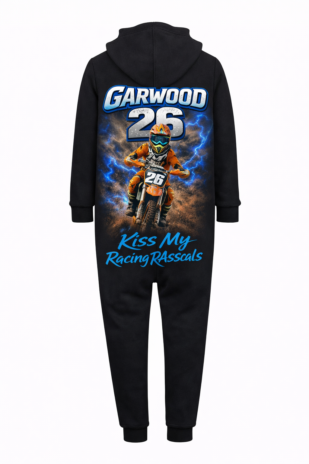 Custom Kids Motorsport All-In-One – Personalised Racing Onesie.